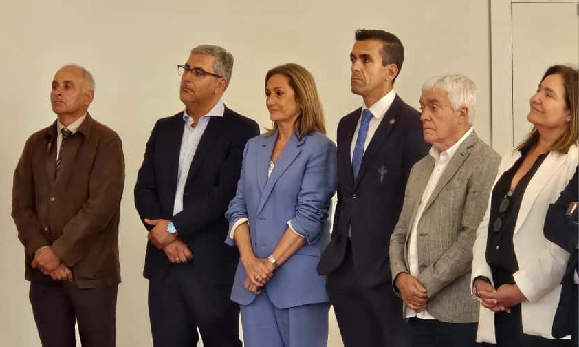 Luisa Sánchez asiste á recepción ao PAOK